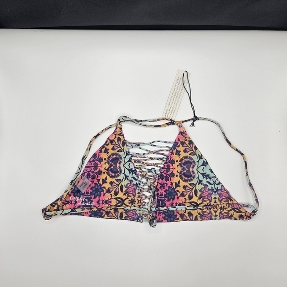 NWT Gypsy 05 Mosaic print bikini top only - Picture 5 of 13